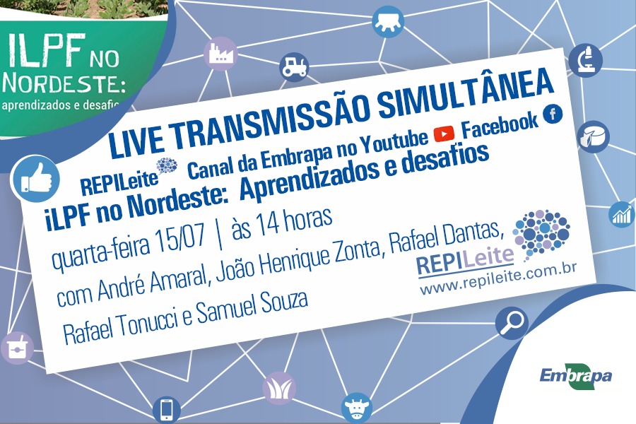 Você está visualizando atualmente Especialistas debatem ILPF no Nordeste em transmissão ao vivo – 10/07/2020