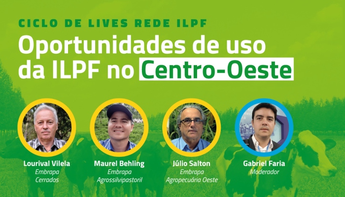 Você está visualizando atualmente Oportunidades de uso da ILPF no Centro-Oeste serão discutidas em live nesta quarta-feira – 27/07/2020