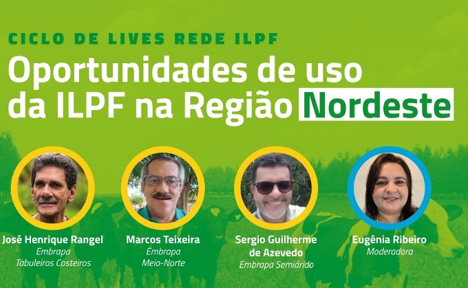 Você está visualizando atualmente Live aborda oportunidades de uso da ILPF no Nordeste – 11/08/2020