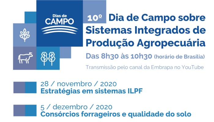 Você está visualizando atualmente Embrapa Agrossilvipastoril promoverá 10ª edição de seu dia de campo em formato on-line – 17/11/2020