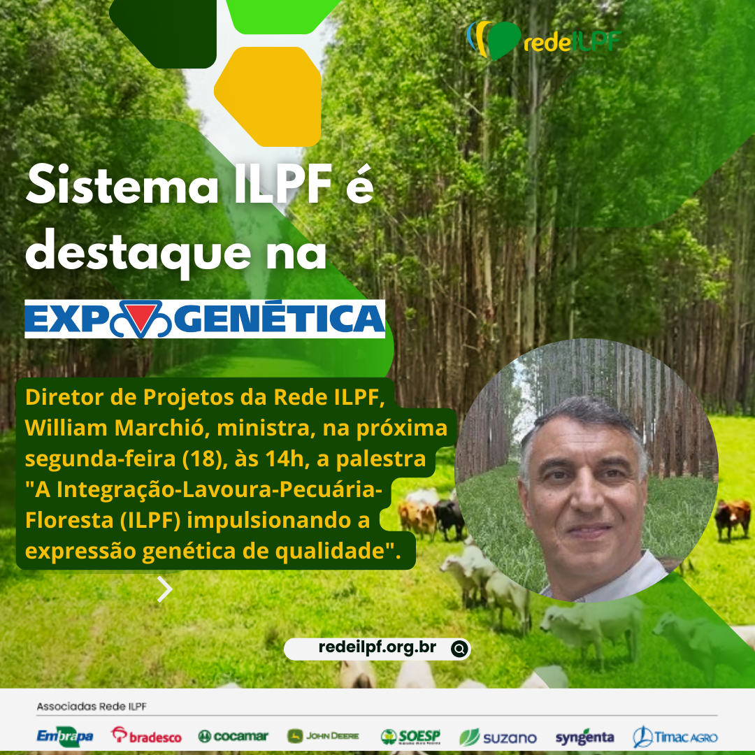 No momento, você está visualizando Sistema ILPF é destaque na Expogenética